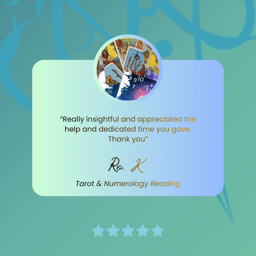 Tarot & Numerology Reading